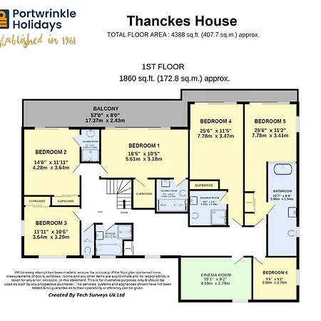Thanckes House Holiday home Torpoint